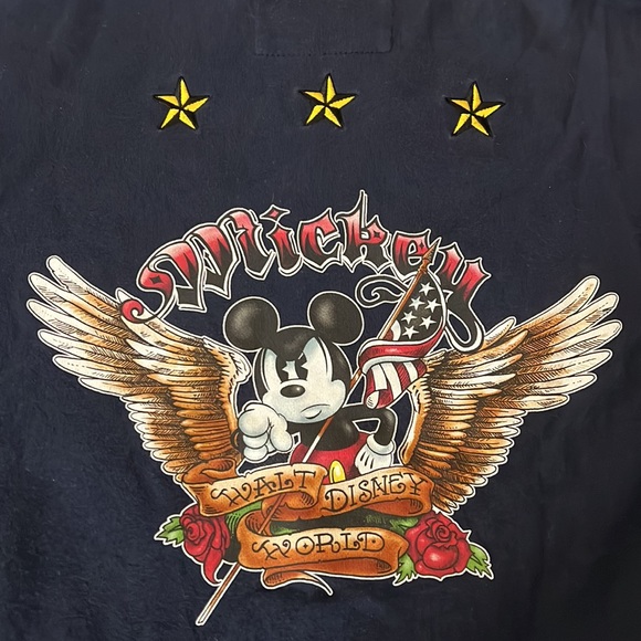 Disneyland Walt Disney Mickey Mouse navy sweatshirt L - Picture 10 of 10